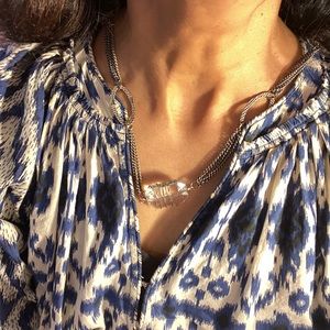 Beautiful gunmetal vintage chain